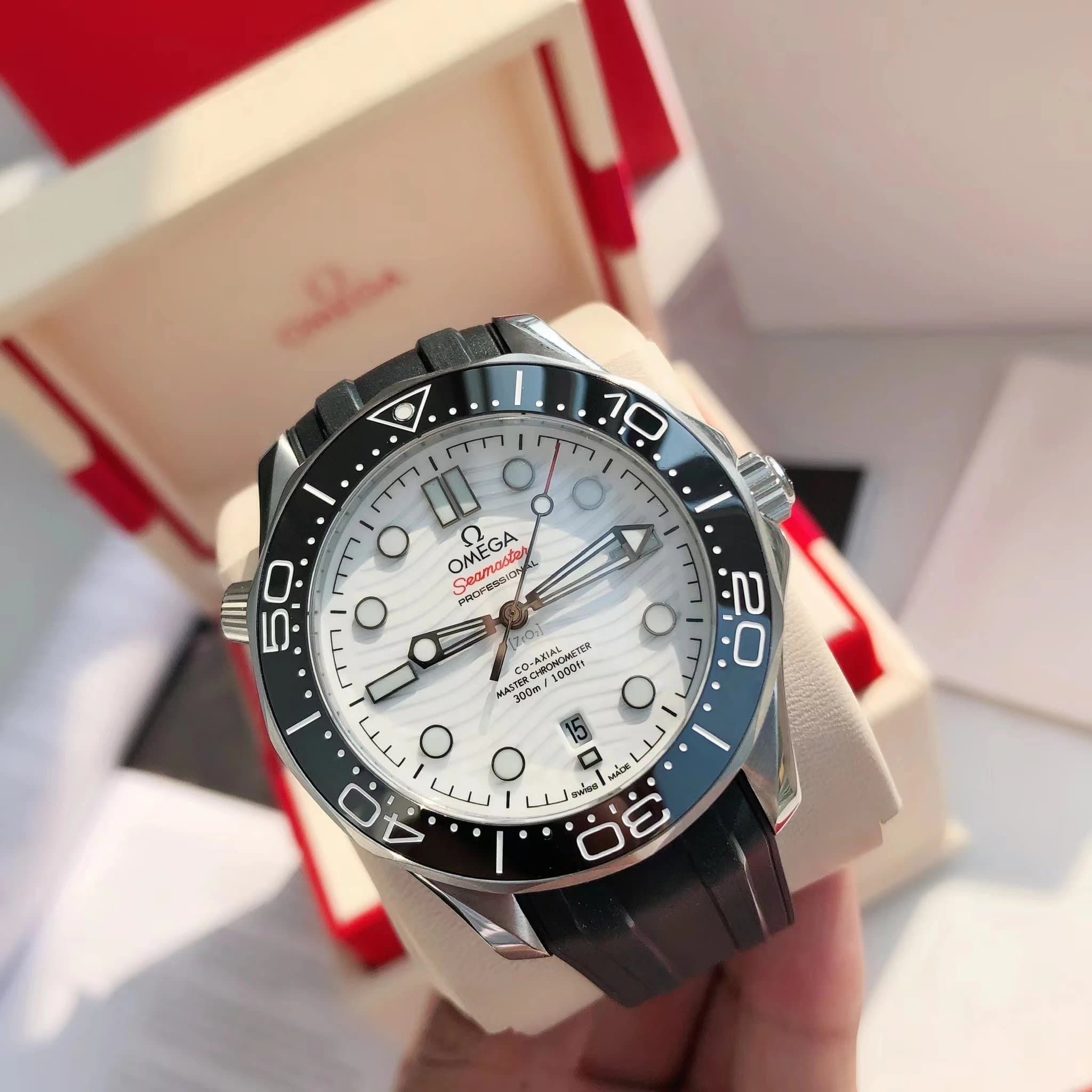 Omega Seamaster Professional White Mother-of-Pearl Dial