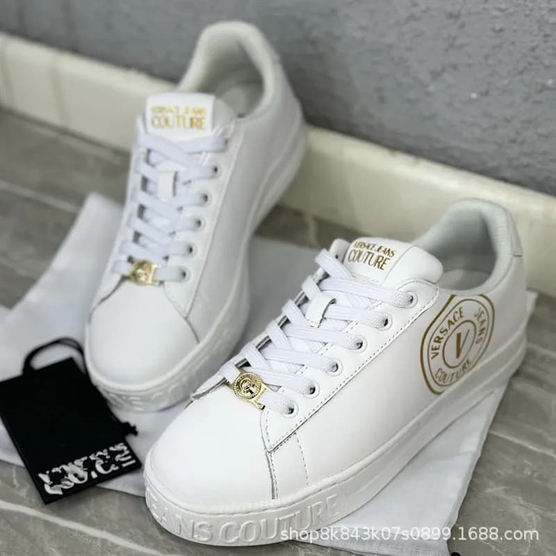 Dolce & Gabbana DG Logo Sneaker White and Pink — 10