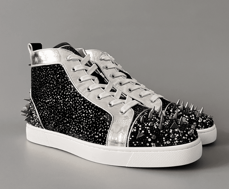Christian Louboutin High-Top Sneaker Python-Embossed — 高帮22