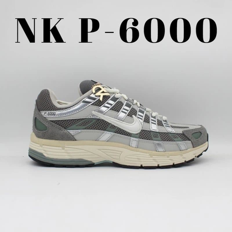 Nike P-6000 Kith Black — FN7509-029 灰绿色