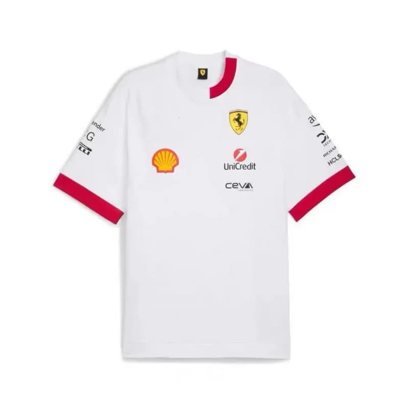 Ferragamo Team T-Shirt F1 Sponsor Edition