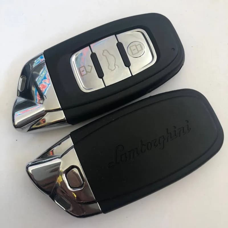 Car Key Fob Embossed Logo