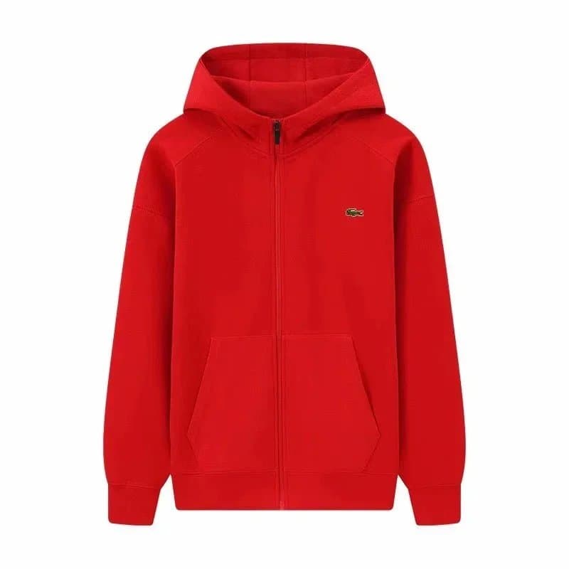 Moncler Zip-Up Hoodie Logo Patch — EY008