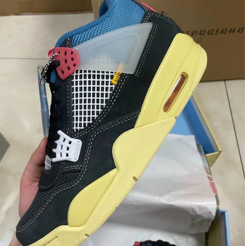 Air Jordan 4 Raptors — UNION黑蓝