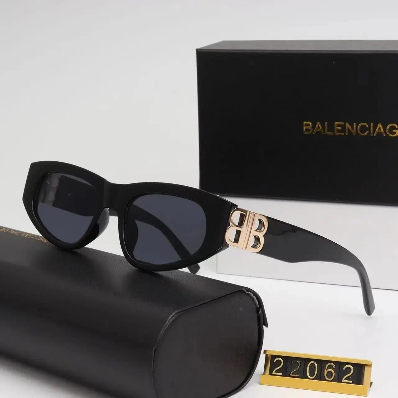 Balenciaga Sunglasses BB Logo Temple