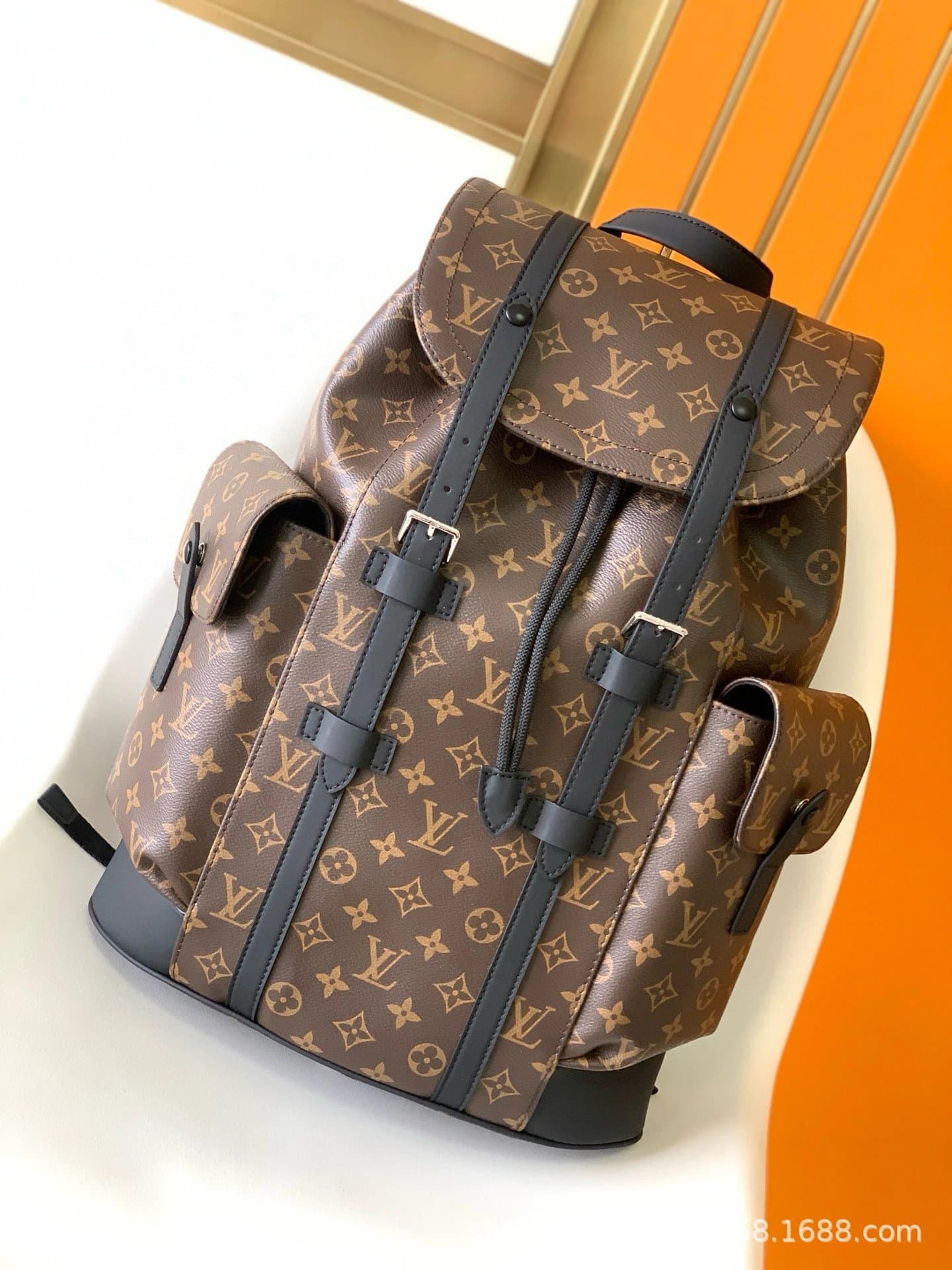 Louis Vuitton Monogram Canvas Backpack Classic LV Print
