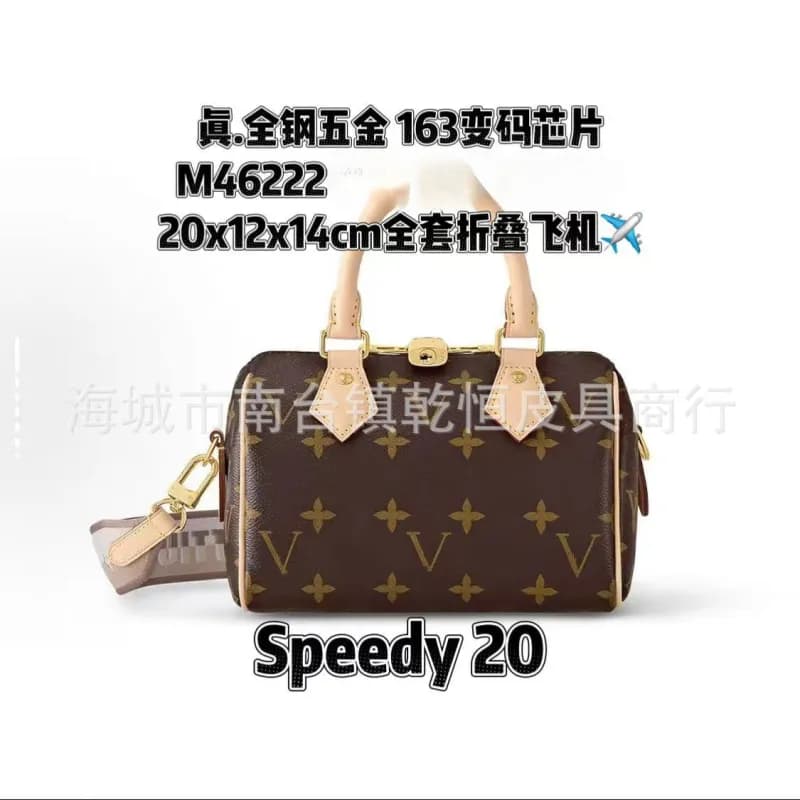 Louis Vuitton Speedy 20 Monogram Canvas