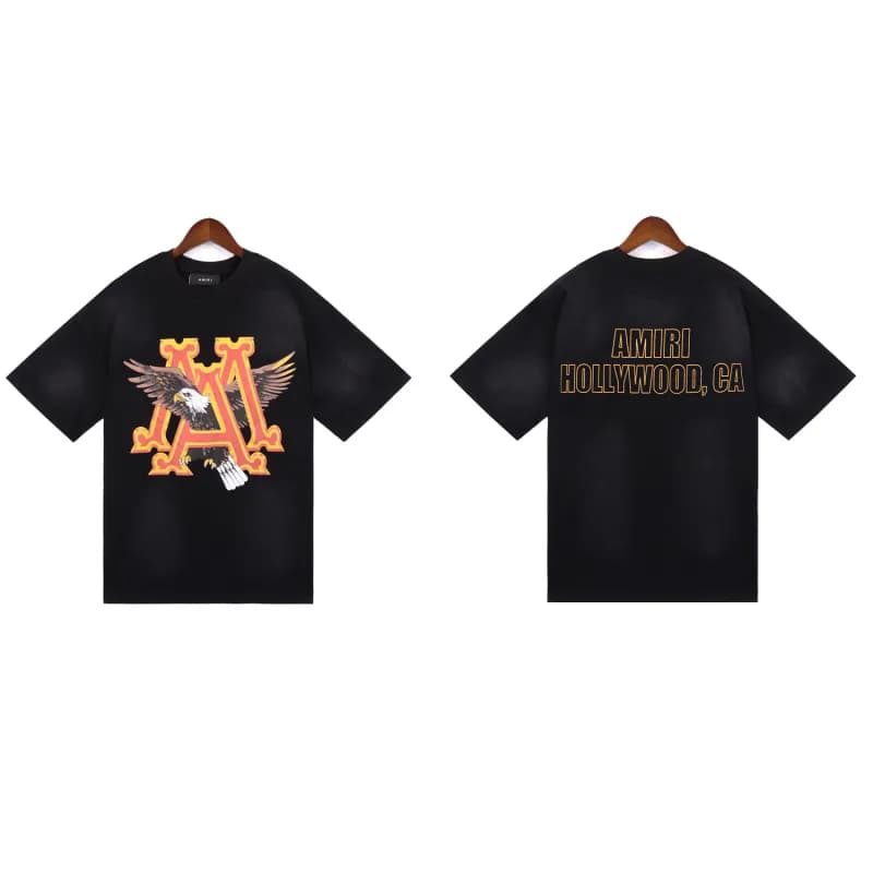 Amiri Eagle Logo Tee Hollywood CA