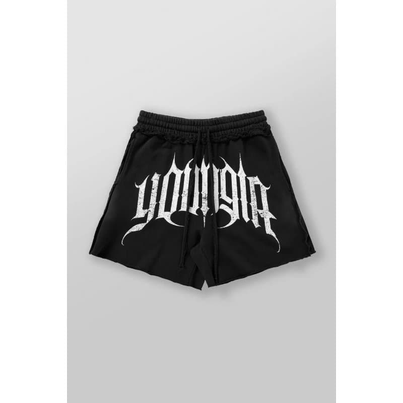 Broken Planet Logo Shorts Gothic Print