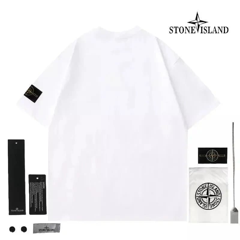Stone Island T-Shirt Compass Logo Patch — 7