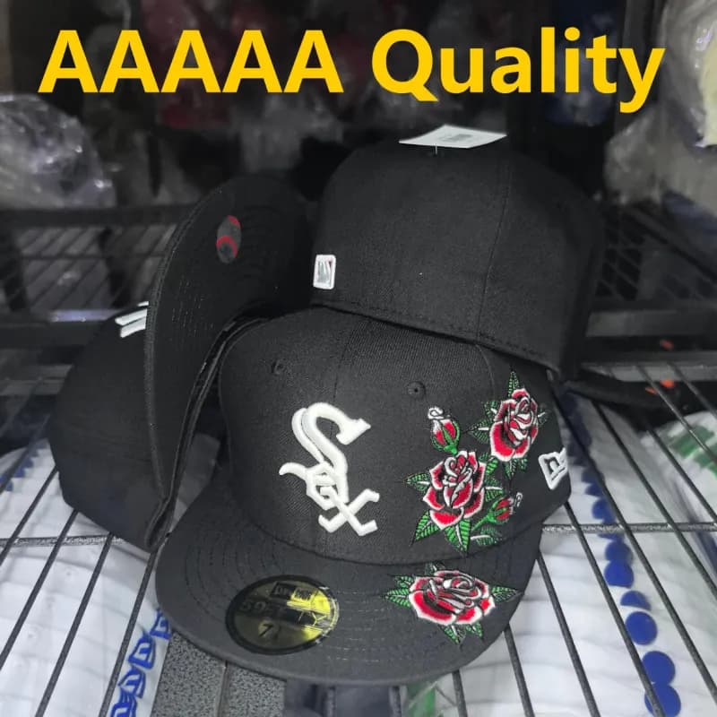 New Era 59FIFTY Chicago White Sox Rose Embroidery
