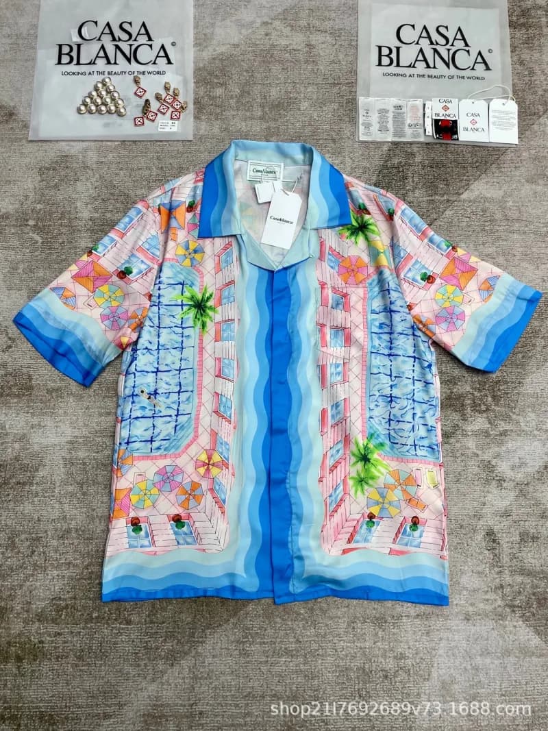 Short-Sleeve Shirt Resort Print