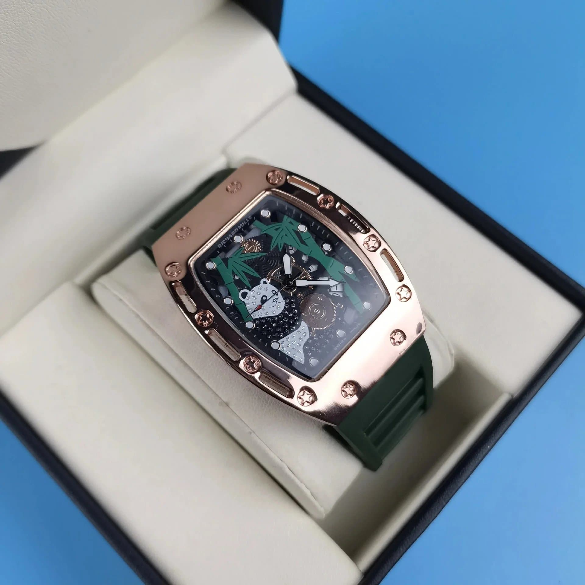 Richard Mille RM 011 Panda Bear Bamboo