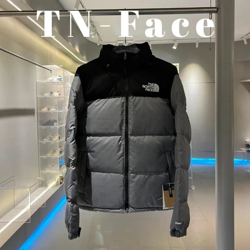 The North Face Nuptse Jacket Black/Graphite Grey