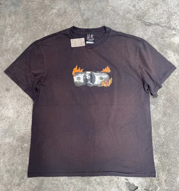 Saint Laurent Graphic T-Shirt Hate Saint Print — ST603