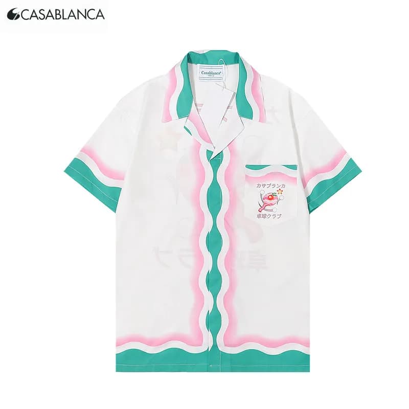 Striped Shorts Multicolor Vertical Stripe — Q99 Figure