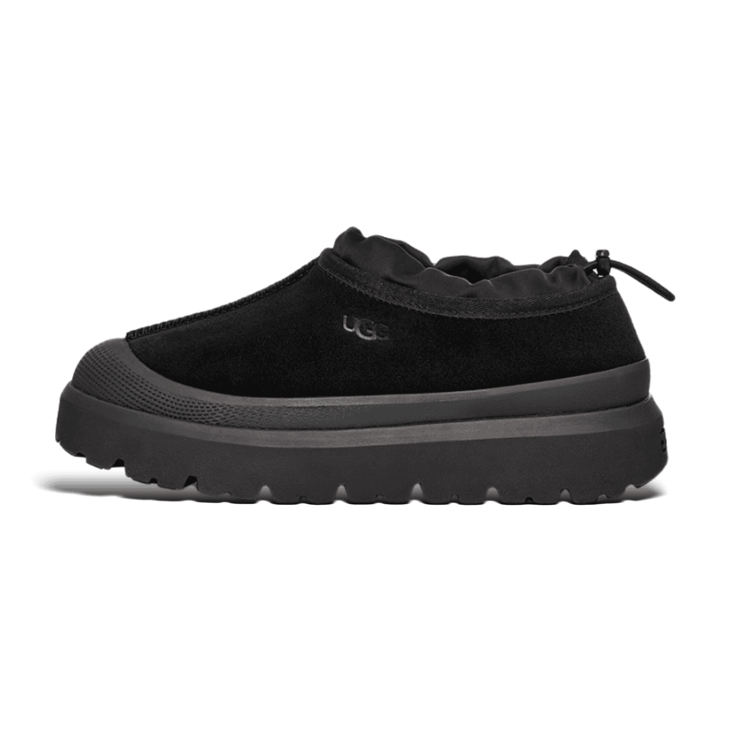 UGG Platform Moccasin Slipper Chestnut — 低帮黑色