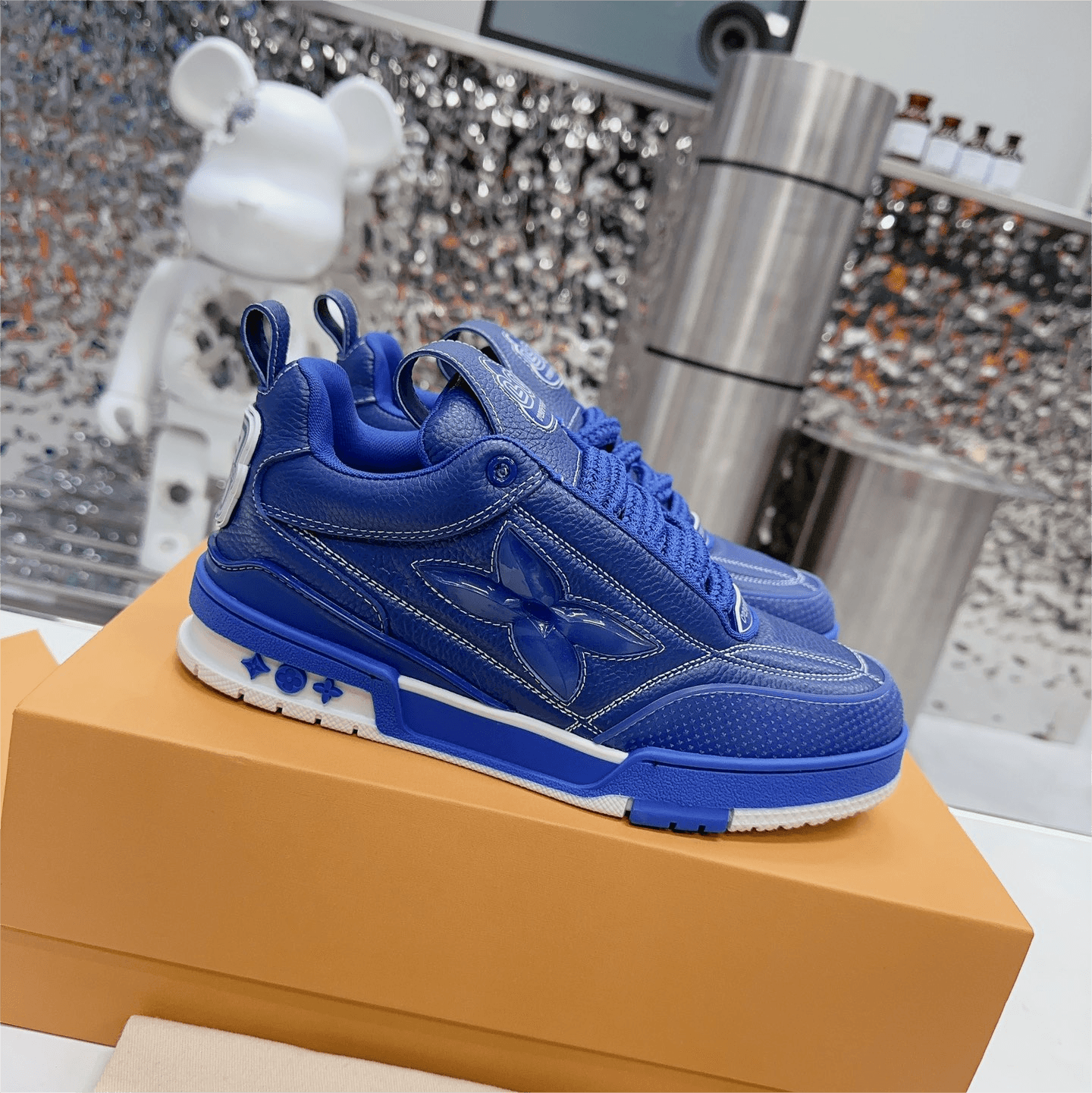 Louis Vuitton LV Trainer Monogram Blue