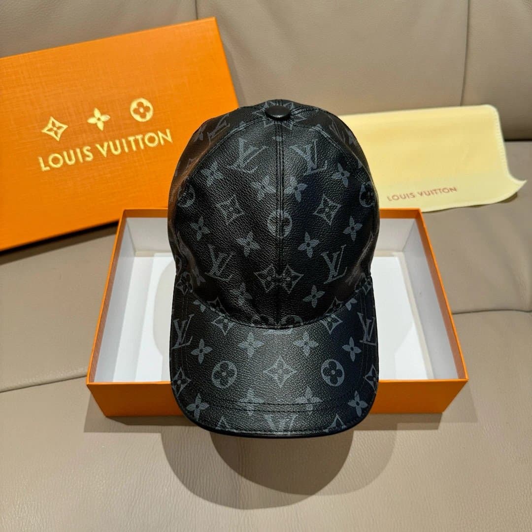 Prada Baseball Cap Nylon with Triangle Logo — 866# 黑花