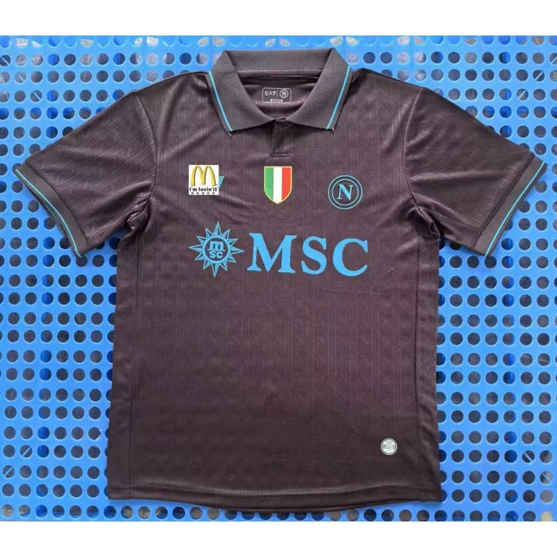 Emporio Armani EA7 Napoli Jersey MSC Sponsor Edition