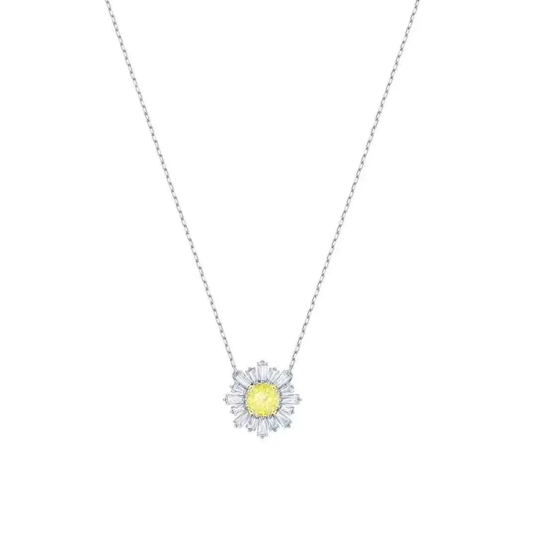 Swarovski Daisy Pendant Crystal Flower