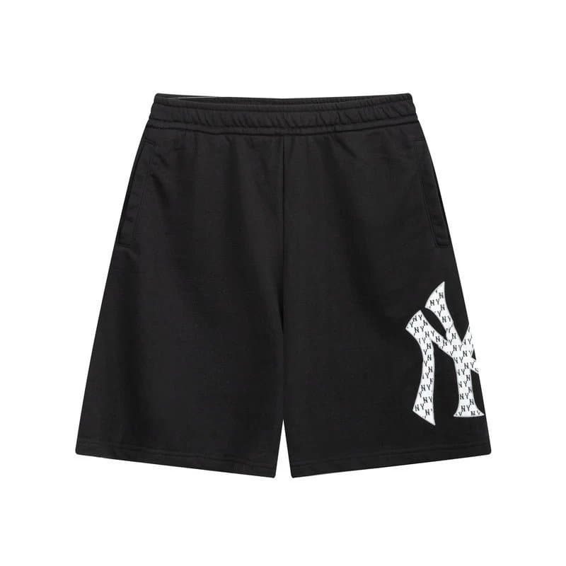 BAPE Logo Print Shorts Diamond B Pattern — 503黑色