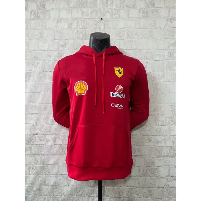 Ferragamo Hoodie Ferrari Sponsor Logo