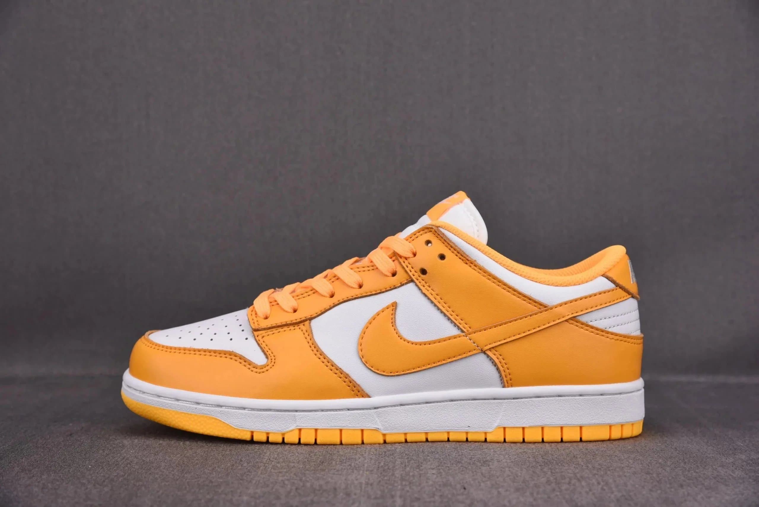 Nike Dunk Low Orange and White