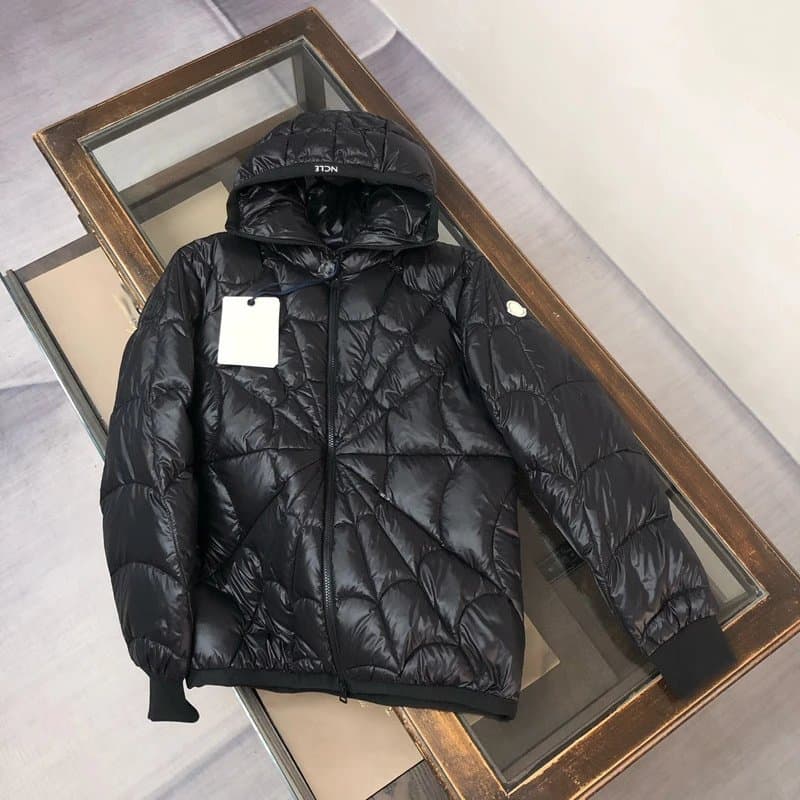 Moncler Quilted Hooded Jacket Matelassé