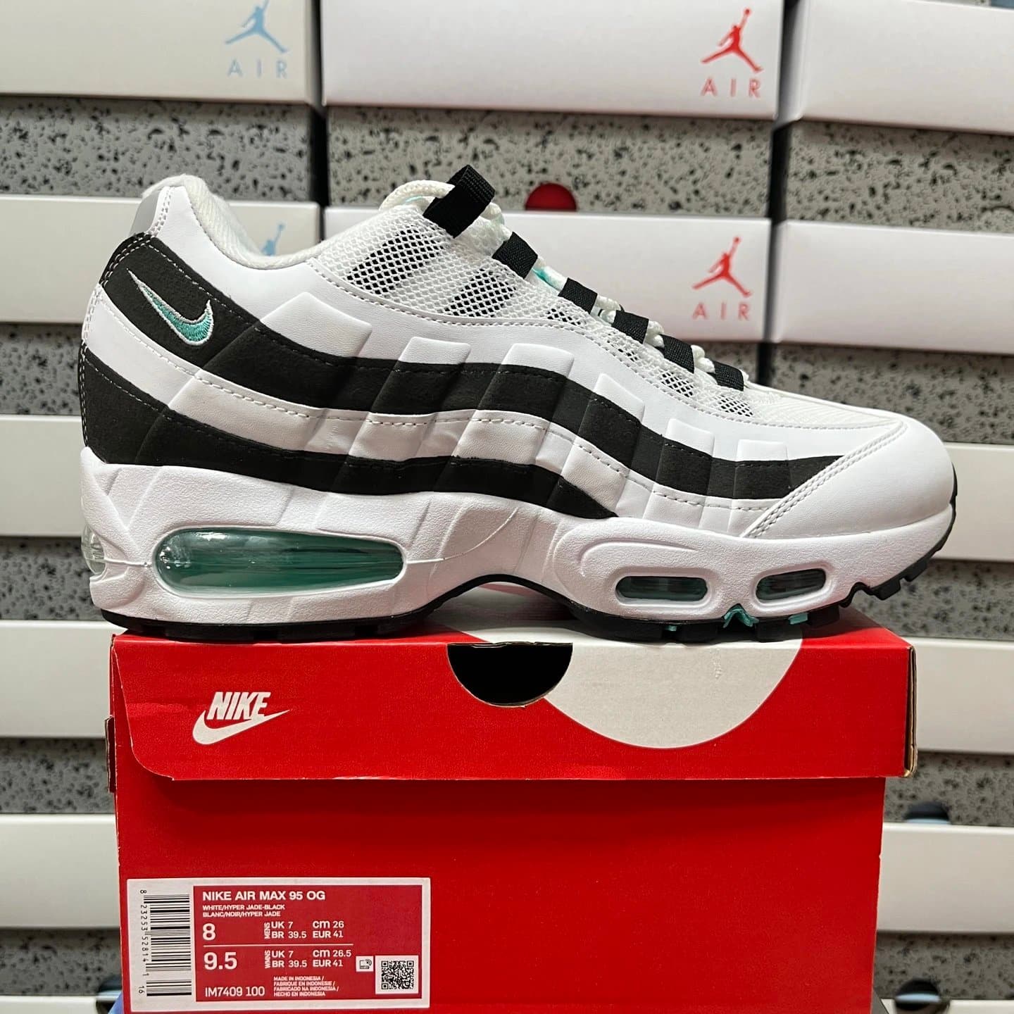 Nike Air Max 95 Essential Triple Black — IM7409-100白绿黑 · WE版