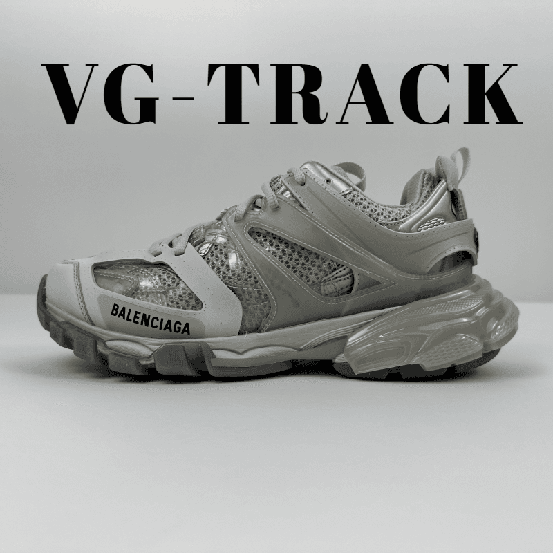 Balenciaga Track Trainer Silver Grey — 灰透明