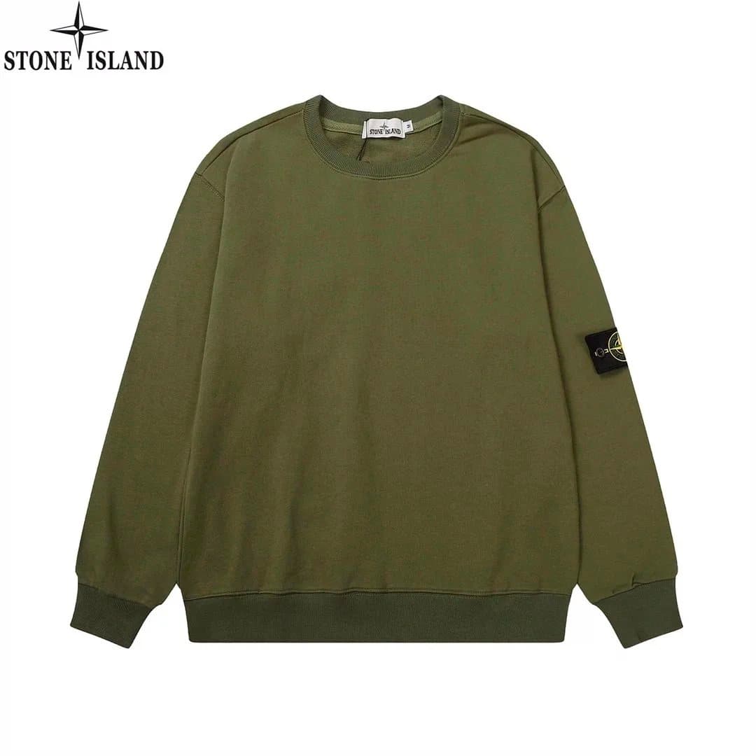 Stone Island Hooded Sweatshirt Compass Patch — 21