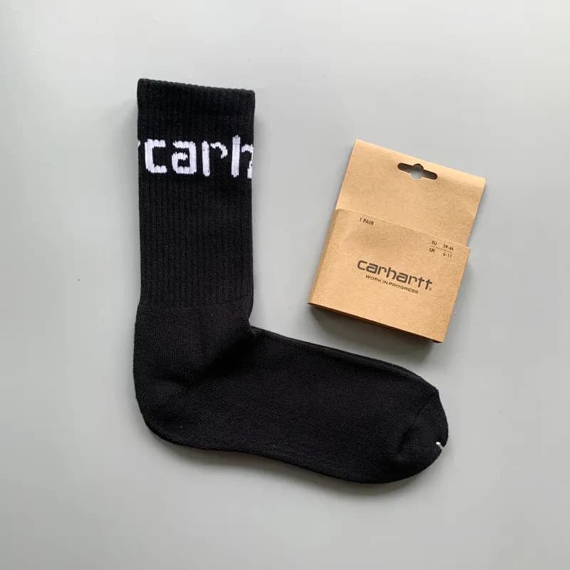 Carhartt Logo Sock Black/White