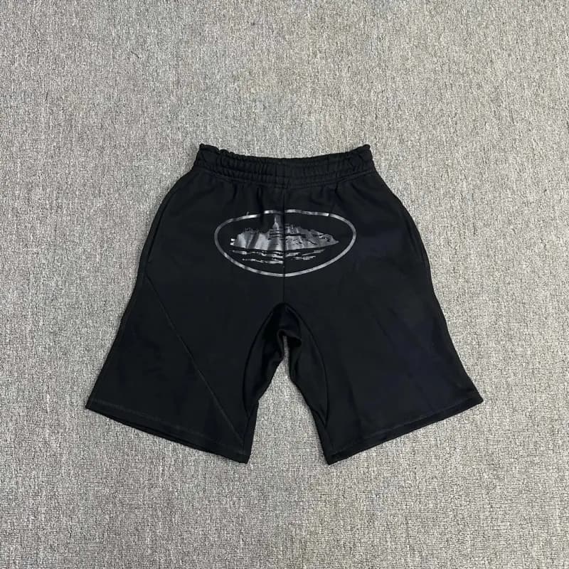 Travis Scott Cactus Jack Shorts Gold Script — 809黑黑