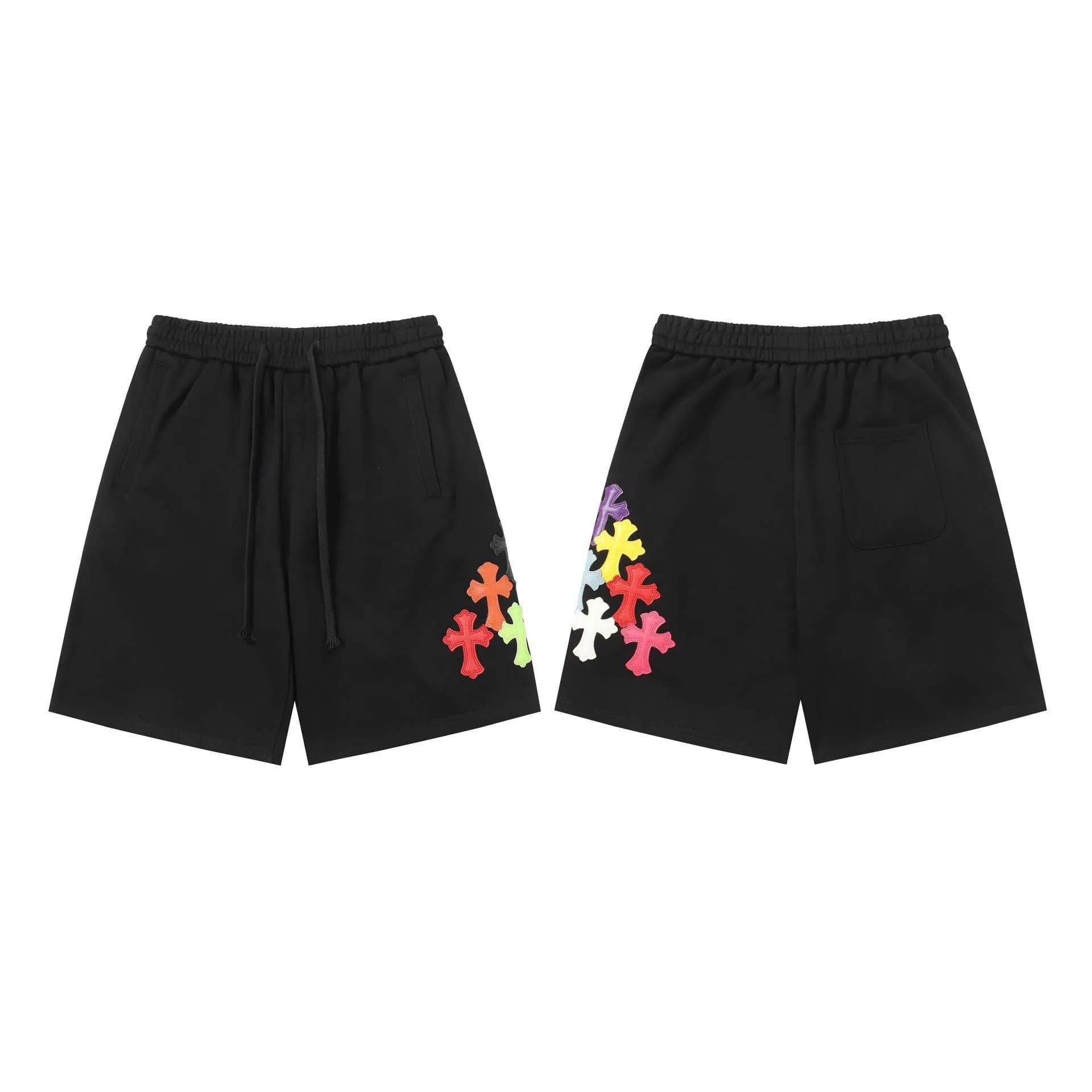 Chrome Hearts Logo-Print Shorts White Script — 2279黑色