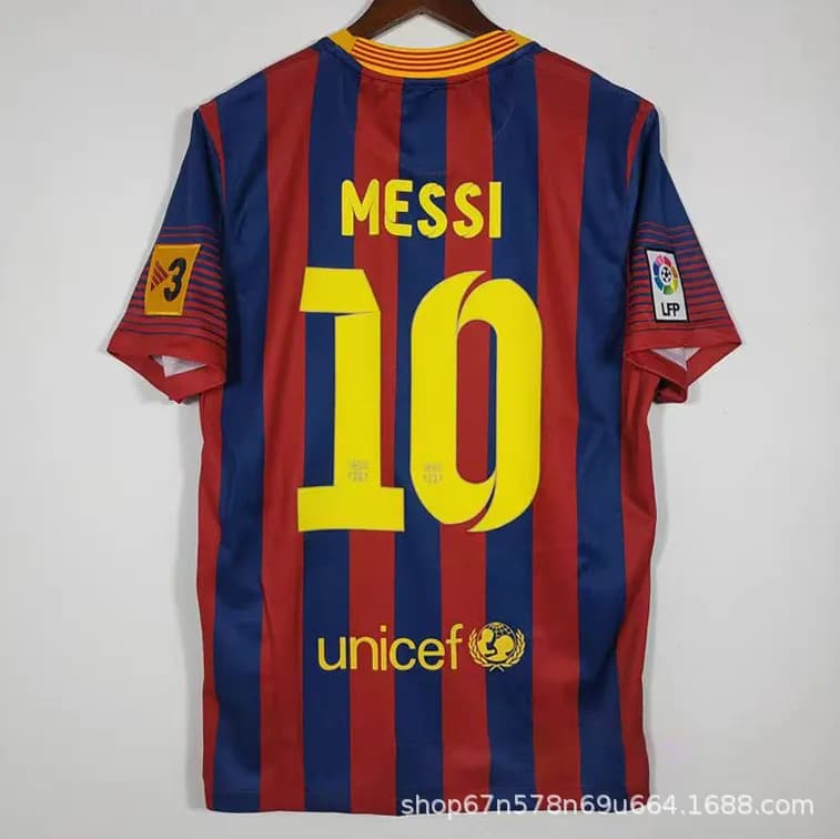 Adidas FC Barcelona Home Jersey Messi 10 UNICEF