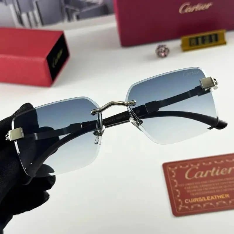 Louis Vuitton Sunglasses LV Monogram Hardware — Cartier -10