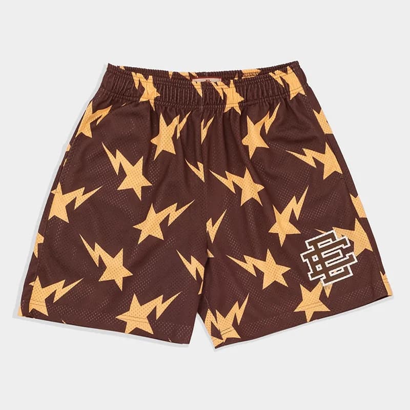 Mesh Shorts Pink Camo — Coffee 2 stars (coffee2/star) spot instock