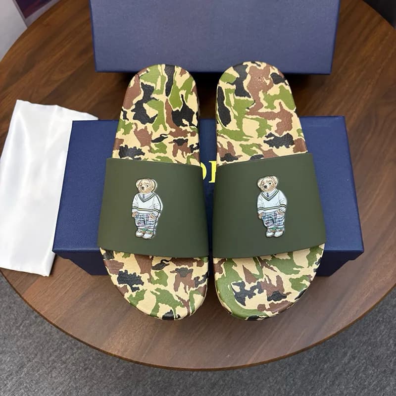 Polo Ralph Lauren Polo Bear Slide Camo
