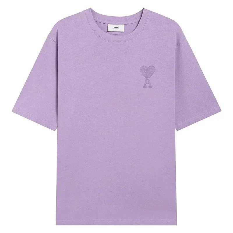 AMI Paris T-Shirt Heart A Patch — 25*Top quality