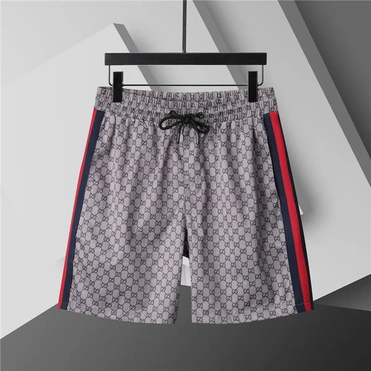 Balmain Logo Tape Shorts Black with White Logo Tape — 3752 violet