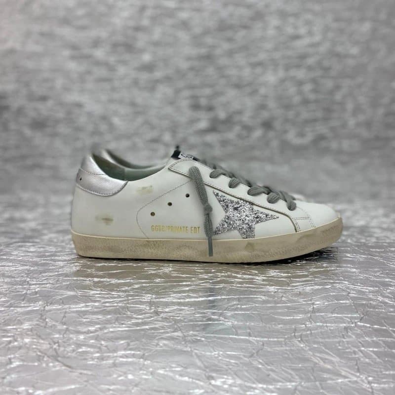 Golden Goose Superstar Distressed White — 24【定制配色！非质量问题不可退换！】