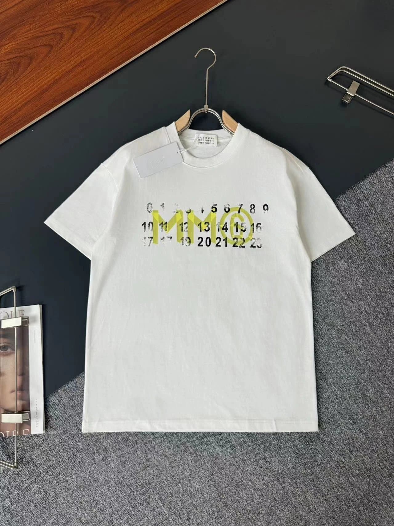 Maison Margiela Numbered Logo Tee Numeric Print — 7