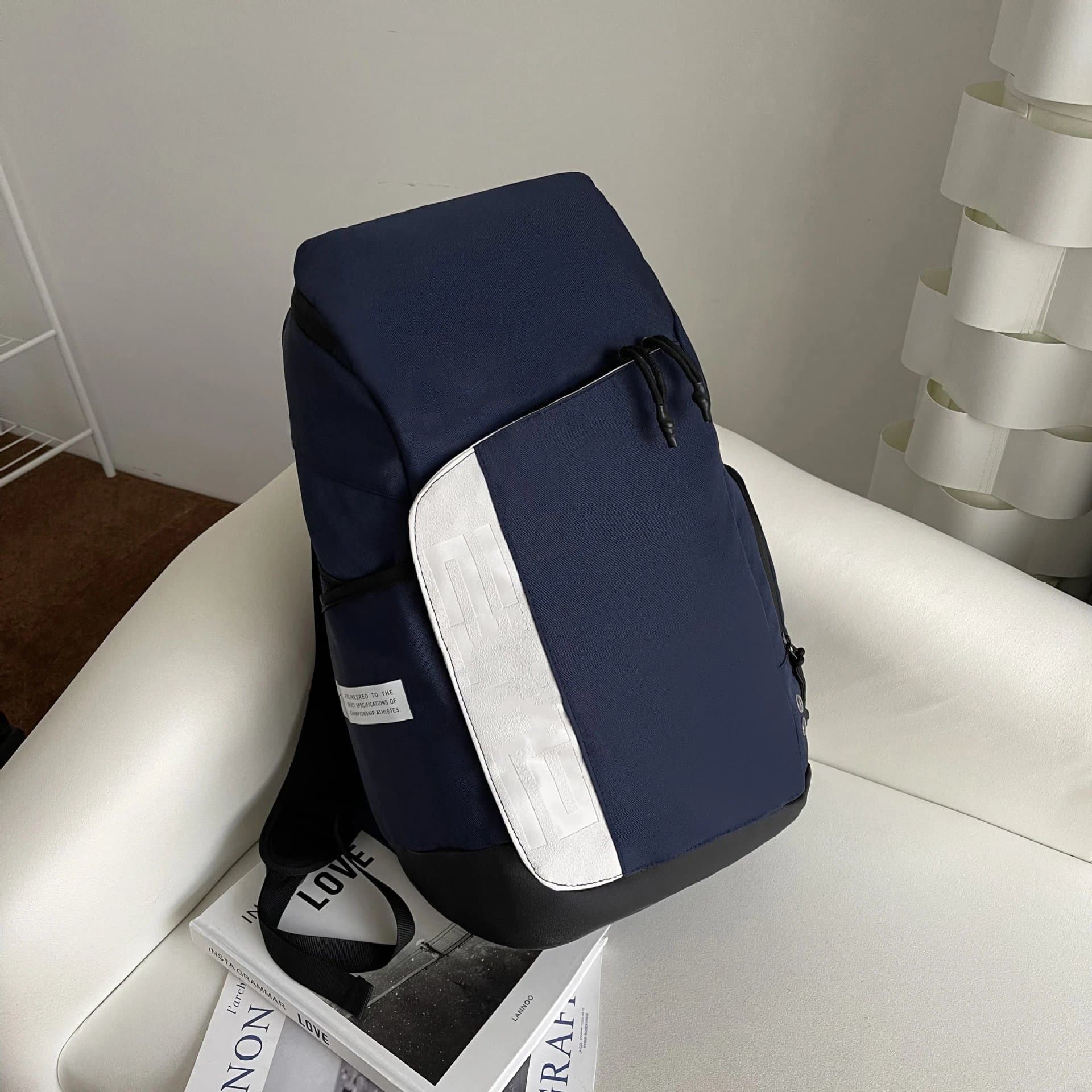 Nike Backpack Navy White Panel