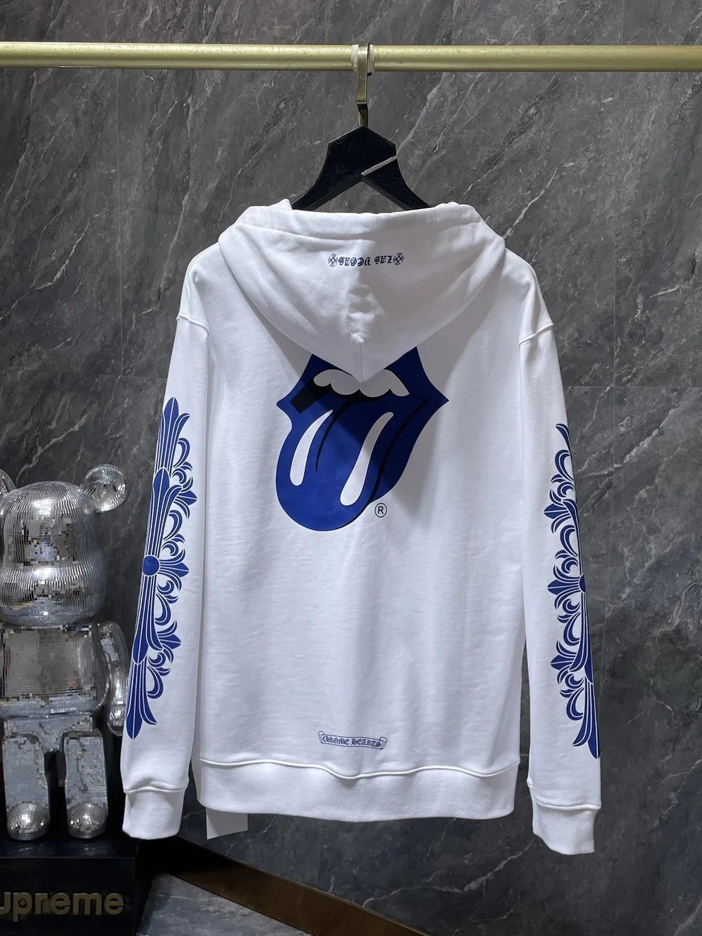 Chrome Hearts Hoodie Splatter Paint — CH-73
