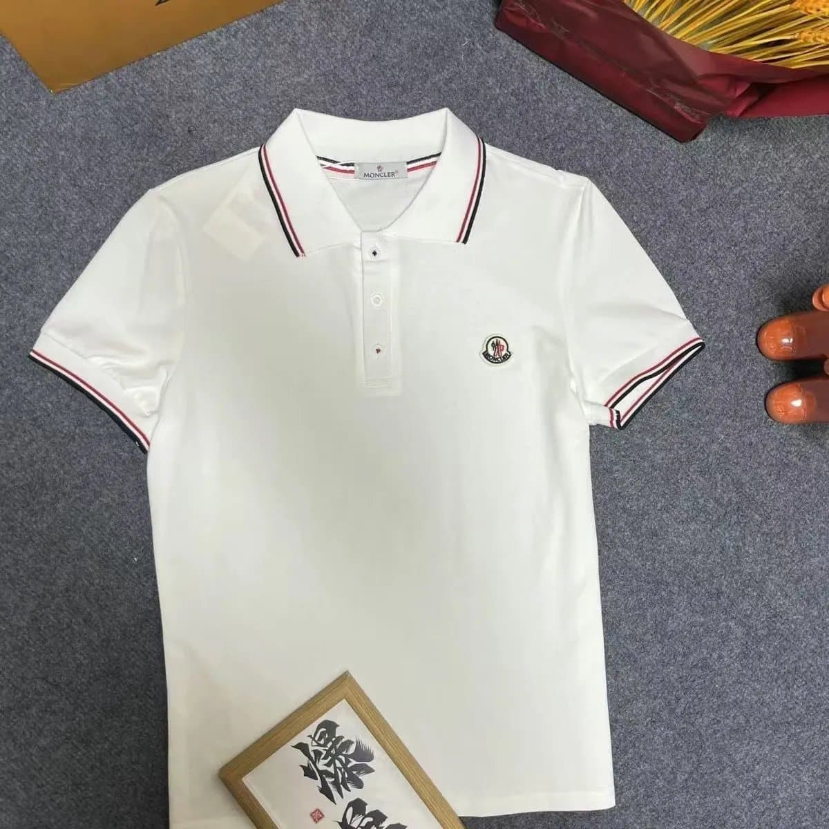 Under Armour HeatGear T-Shirt Performance Graphic — Moncler polo-白色