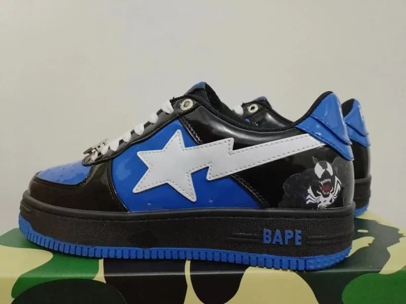 BAPE Star Logo Sneaker Black/White — 11