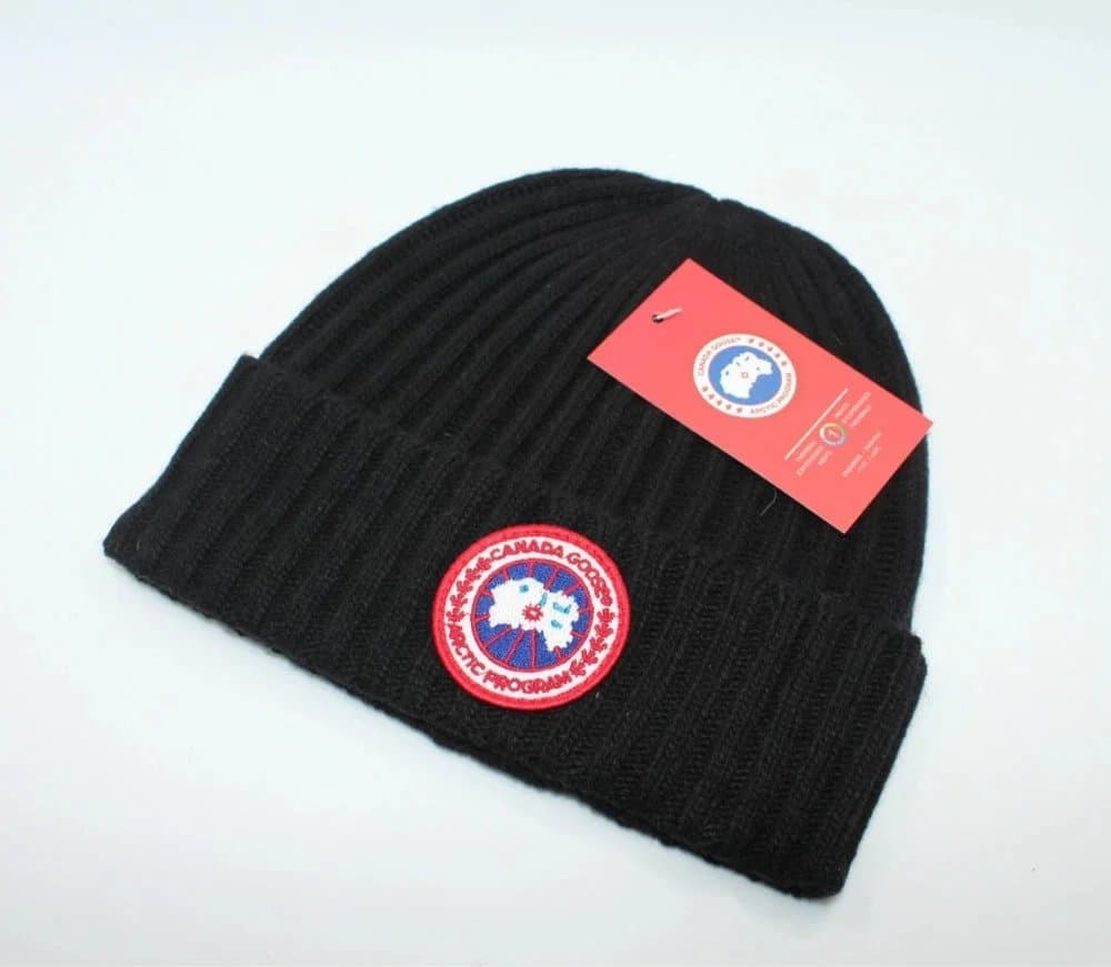 Moncler Beanie Logo Patch — 047#黑色