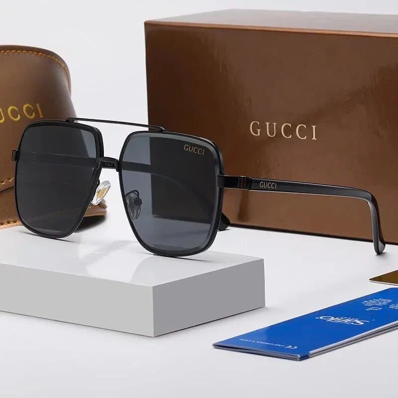 Miu Miu Sunglasses Octagonal Frame with Logo Temples — 8