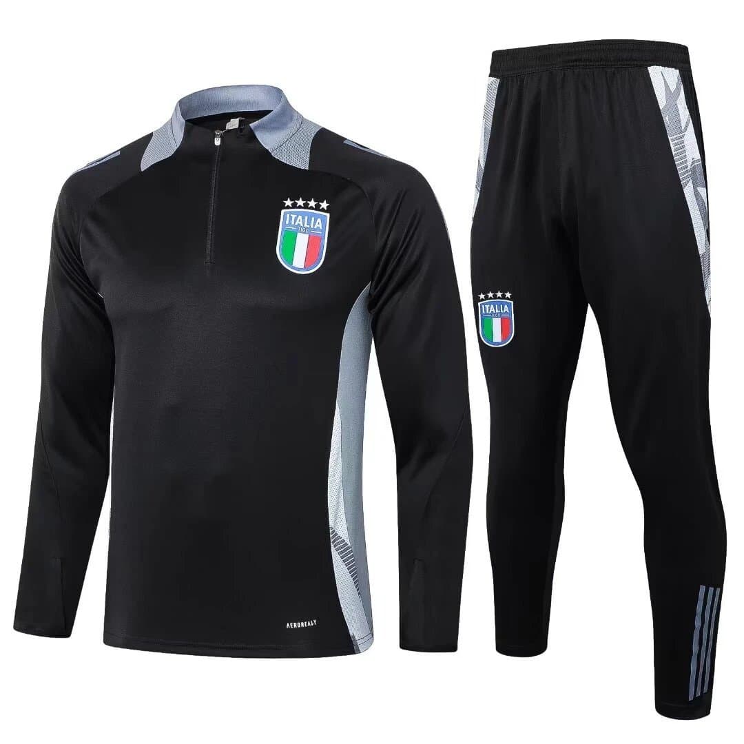 Adidas Italy Training Set Black/Grey